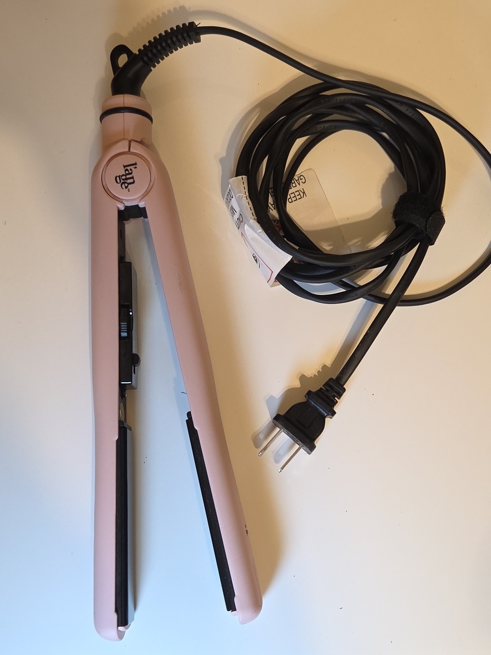 Lange Light Pink Hair Straightener - Picture 3 of 4